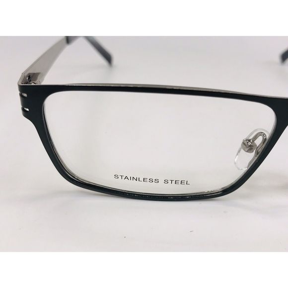 New Wide Guyz Black BOSS Eyeglasses 58mm for The Stylish Large Man - Picture 8 of 12